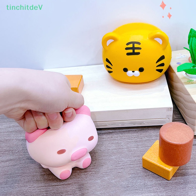 [TinchitdeV] Đồ Chơi PU Hình Động Vật Bóp Để Giảm Căng Thẳng Cho Trẻ Em [Mới]