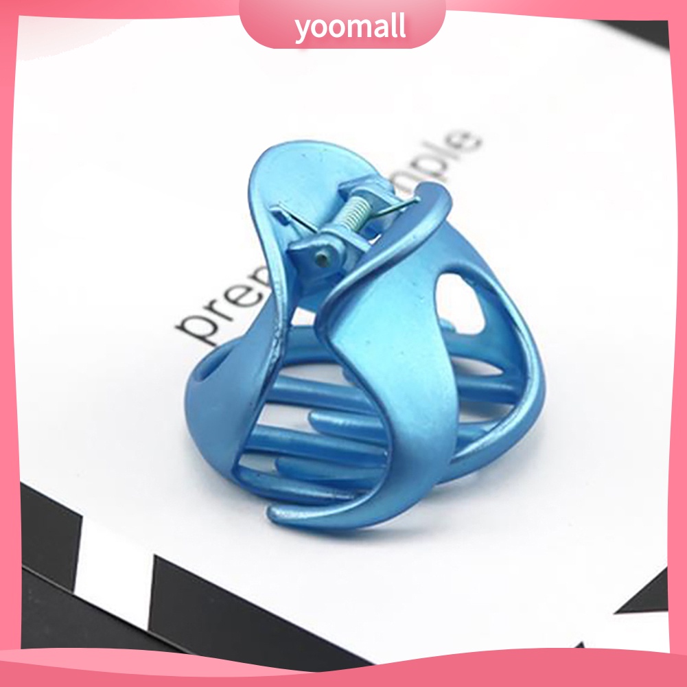 Kẹp Tóc Càng Cua Bằng Acrylic Màu Sắc Tinh Khiết Thời Trang Cho Nữ