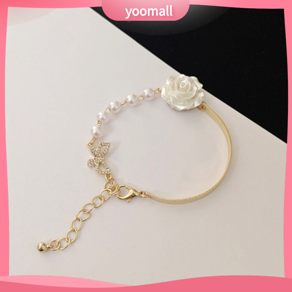 Vòng Đeo Tay Bằng Đồng Chống Mòn Hình Bướm Dễ Phối Đồ Thời Trang Cho Nữ