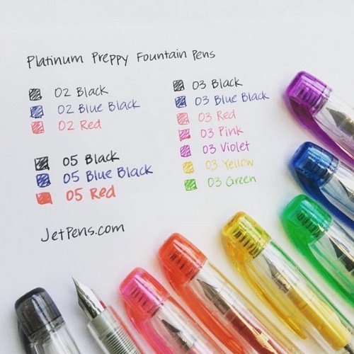 Bút Máy Nhật Preppy 02 Siêu Bền nét mảnh luyện chữ đẹp - Viết êm, trơn và sạch sẽ - viết chữ đẹp