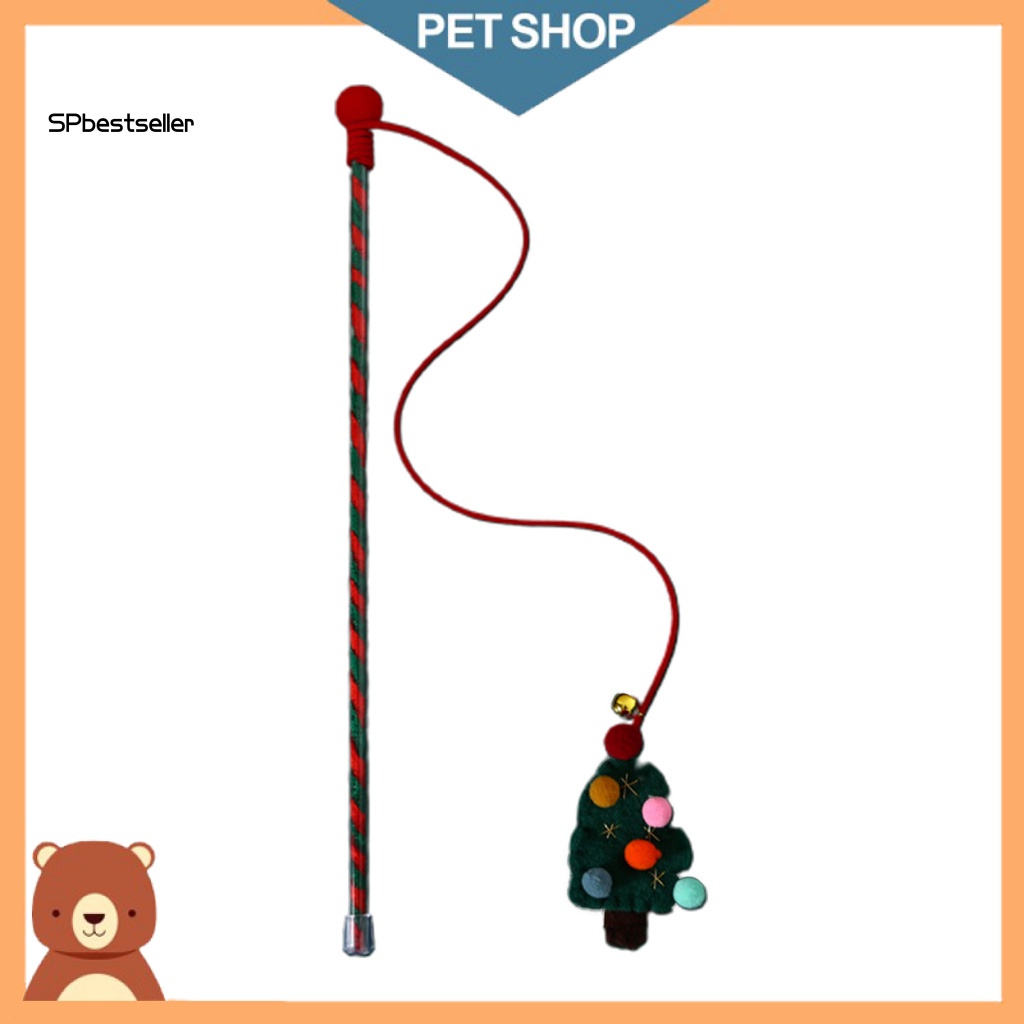 Cần Câu Cá Gắn Chuông Nhiều Màu Vui Nhộn Cho Mèo Cưng