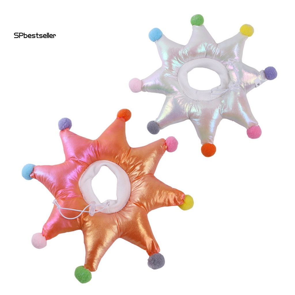 Vòng Cổ Tròn Gắn Vết Thương An Toàn Cho Mèo Cưng