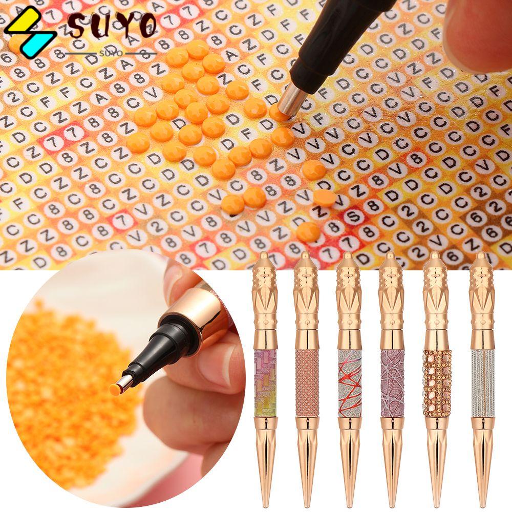 SUYO Bộ Phụ Kiện Làm Tranh Đính Đá 5D Lấp Lánh Độc Đáo