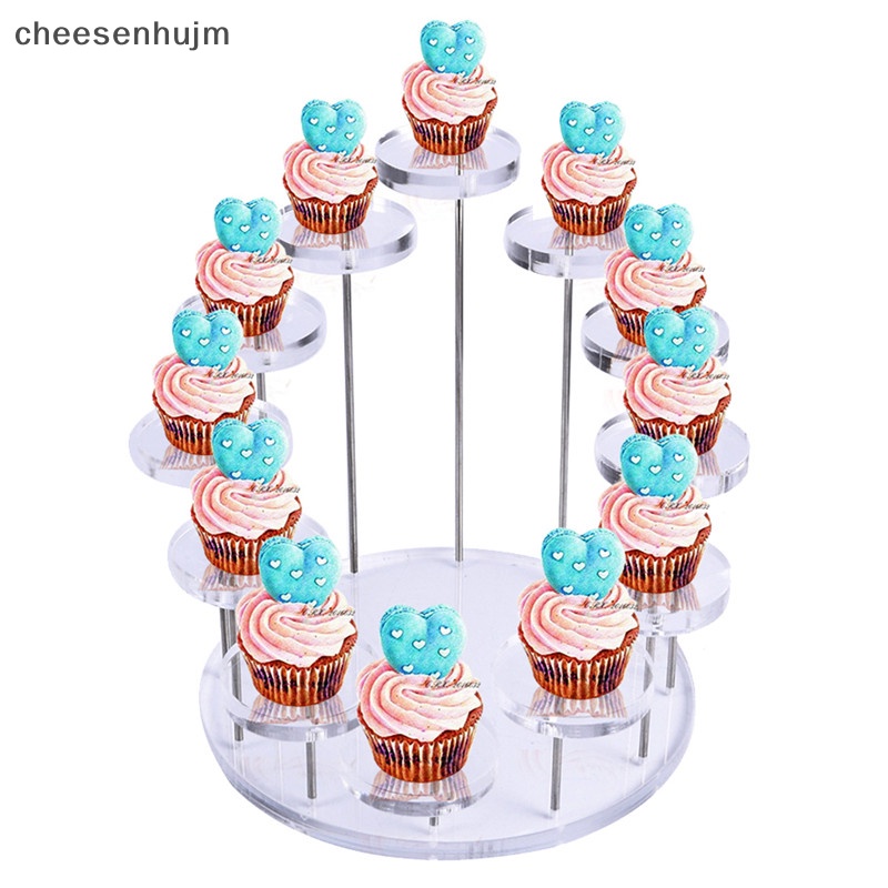 Giá Đỡ Trưng Bày Bánh Cupcake Bằng Acrylic Độc Đáo Trang Trí Tiệc