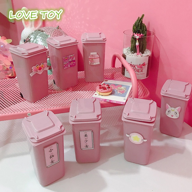 Thùng Rác Mini Để Bàn Dễ Thương