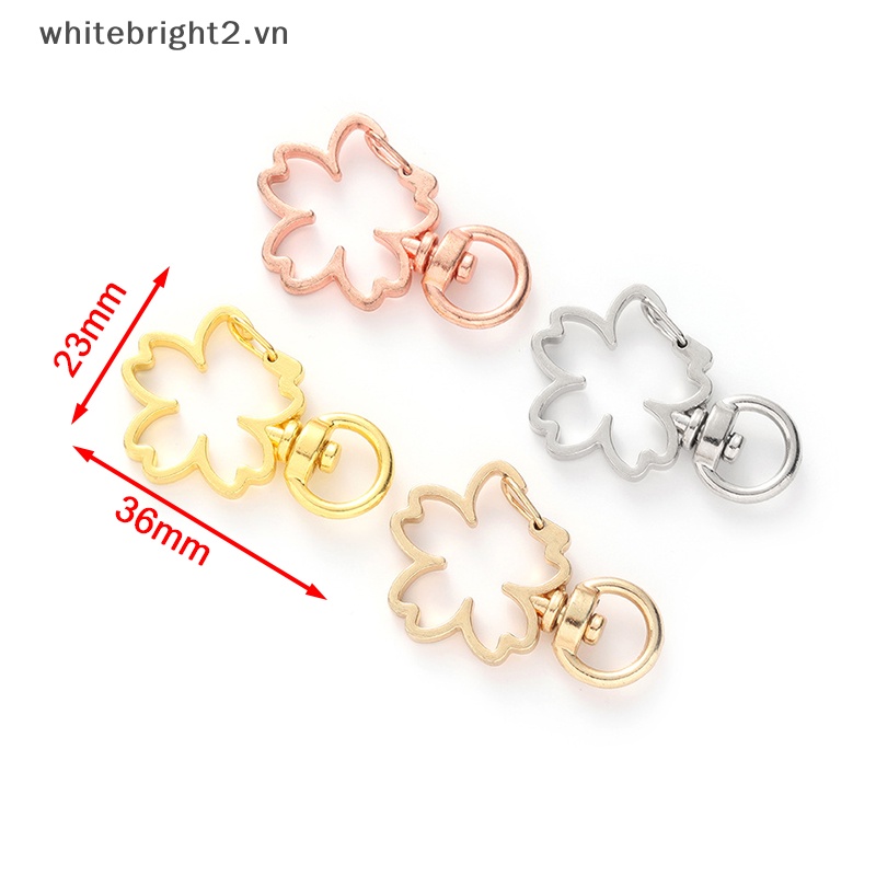 Set 10 Móc Khóa Hình Hoa Anh Đào Xinh Xắn