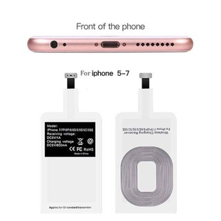 Cjing bộ chuyển đổi sạc không dây micro usb type c qi, tấm cuộn cảm ứng