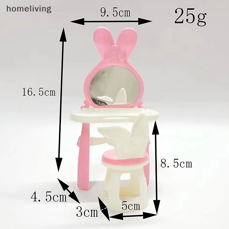 1 Bộ Nội Thất Bằng Nhựa Tỉ Lệ 1: 12 Dùng Trang Trí Nhà Búp Bê