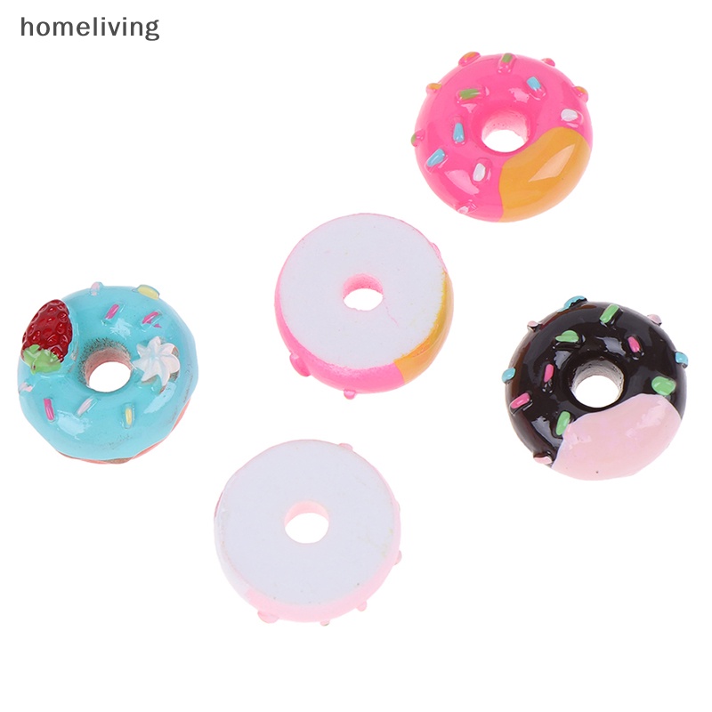Set 10 Bánh donut Tỉ Lệ 1: 12 Dùng Để Trang Trí Nhà Búp Bê
