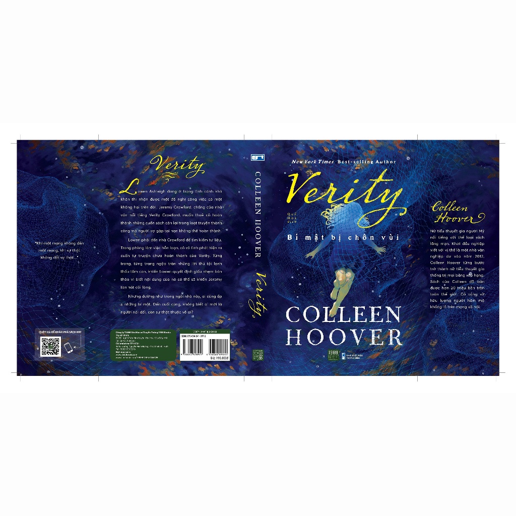 Sách - VERITY – Bí Mật Bị Chôn Vùi - Colleen Hoover