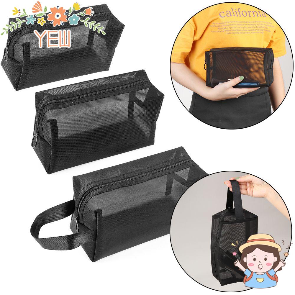 Túi Lưới Đựng Mỹ Phẩm Xách Tay Tiện Dụng Cho Nữ