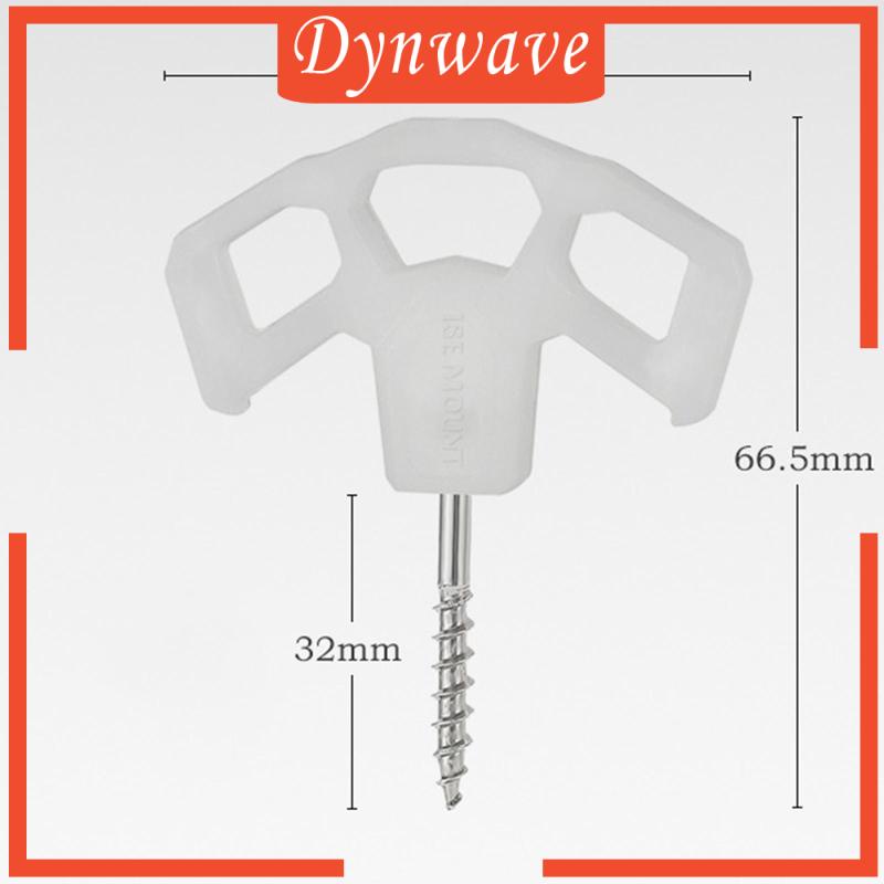 Bộ 10 Đinh Vít Ba Mắt Khối Lượng Nhẹ Dùng Cắm Trại / Leo Núi / Câu Cá