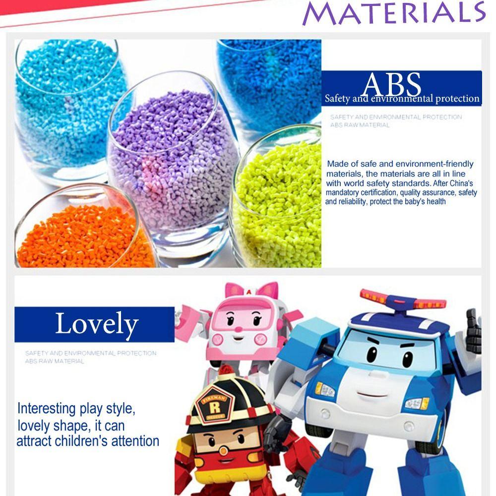 Mô Hình Đồ Chơi Xe Hơi Biến Hình Poli Amber Roy Mini Tinh Tế Cho Người Lớn / Trẻ Em / Trẻ Em