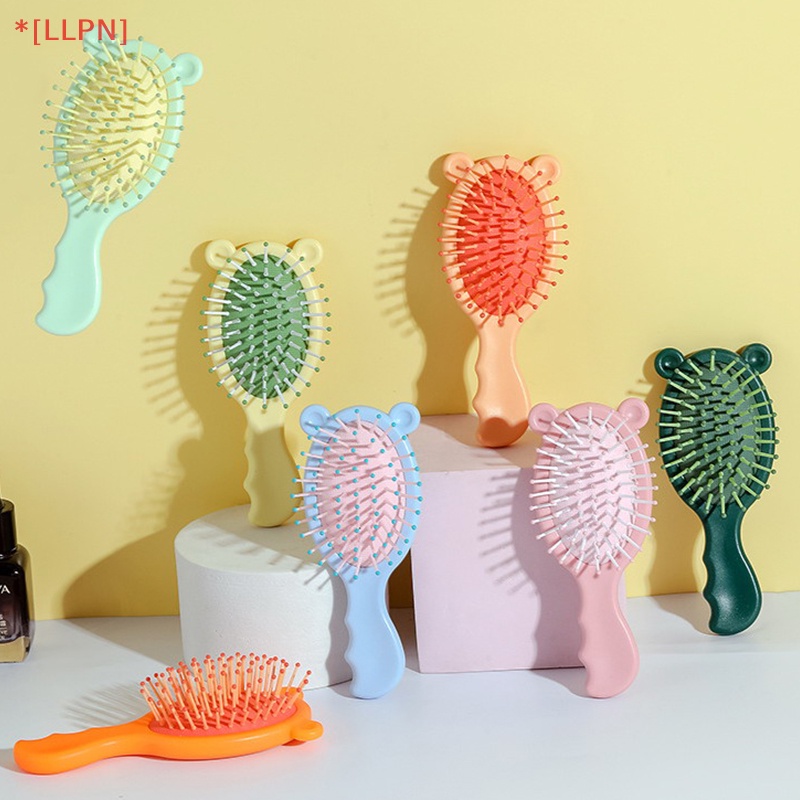 Lược Chải Tóc Mát Xa Da Đầu Chống Tĩnh Điện Màu Sắc Macaron