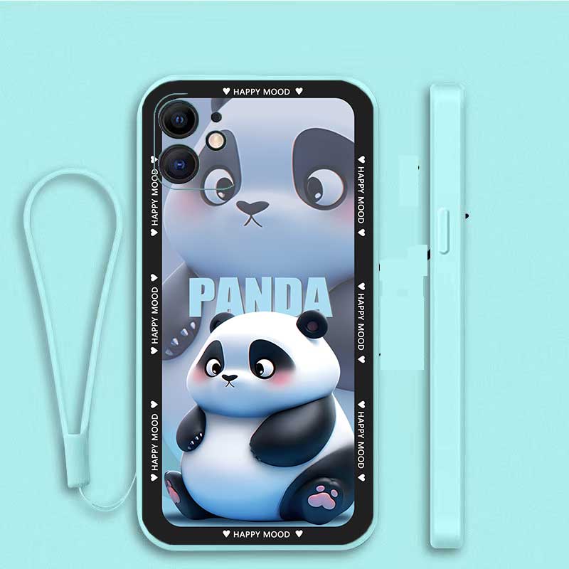 Ốp Điện Thoại Tpu Mềm Hình Gấu Trúc Kung Fu 3D Cho Realme 5 C3 6i 5i 6 9 Pro Plus 5G 7 7Pro Realme 8 C35