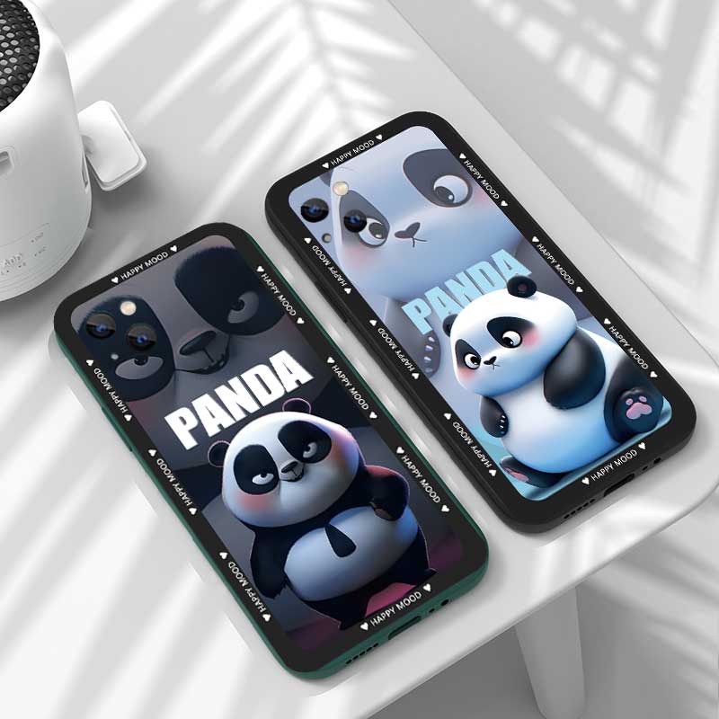 Ốp Điện Thoại Tpu Mềm Hình Gấu Trúc Kung Fu 3D Cho Realme 5 C3 6i 5i 6 9 Pro Plus 5G 7 7Pro Realme 8 C35