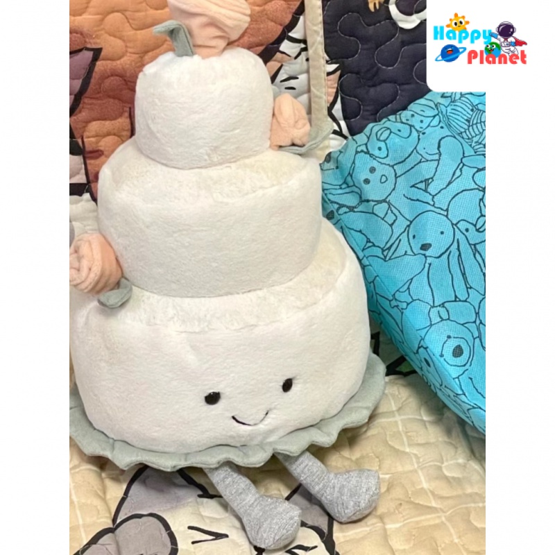 Hàng Có Sẵn Giao Hàng Miễn Phí Đồ Chơi Búp Bê Nhồi Bông Hình Bánh Kem Nhỏ Tiktok Quà Tặng Sinh Nhật Bạn Gái / Lễ Cưới Dễ Thương Sáng Tạo Phong Cách