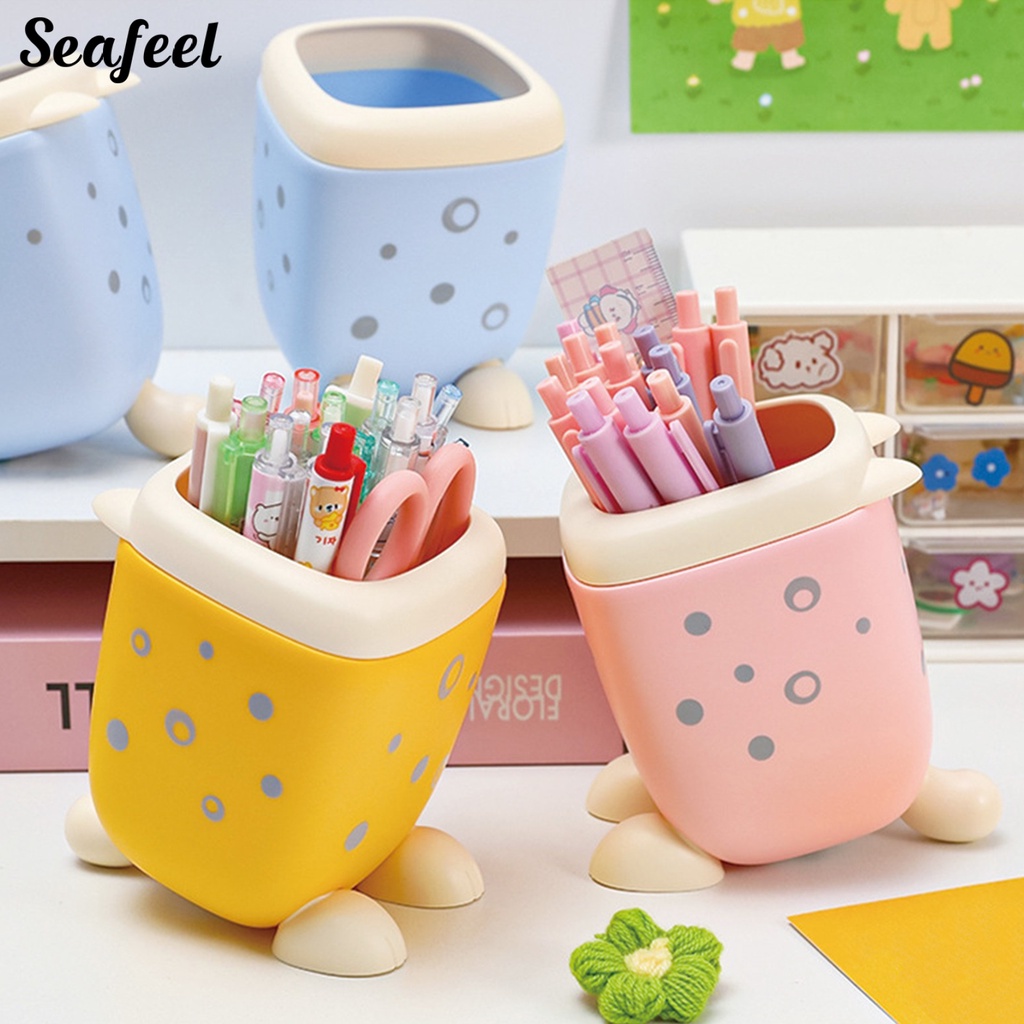Hộp Đựng Bút Hình Hoạt Hình Sức Chứa Lớn Tiết Kiệm Không Gian
