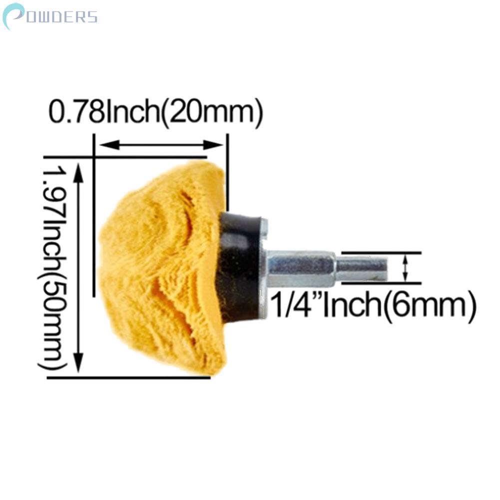 Bánh Xe Đánh Bóng Bằng Vải Cotton 3inch Chống Rỉ Sét