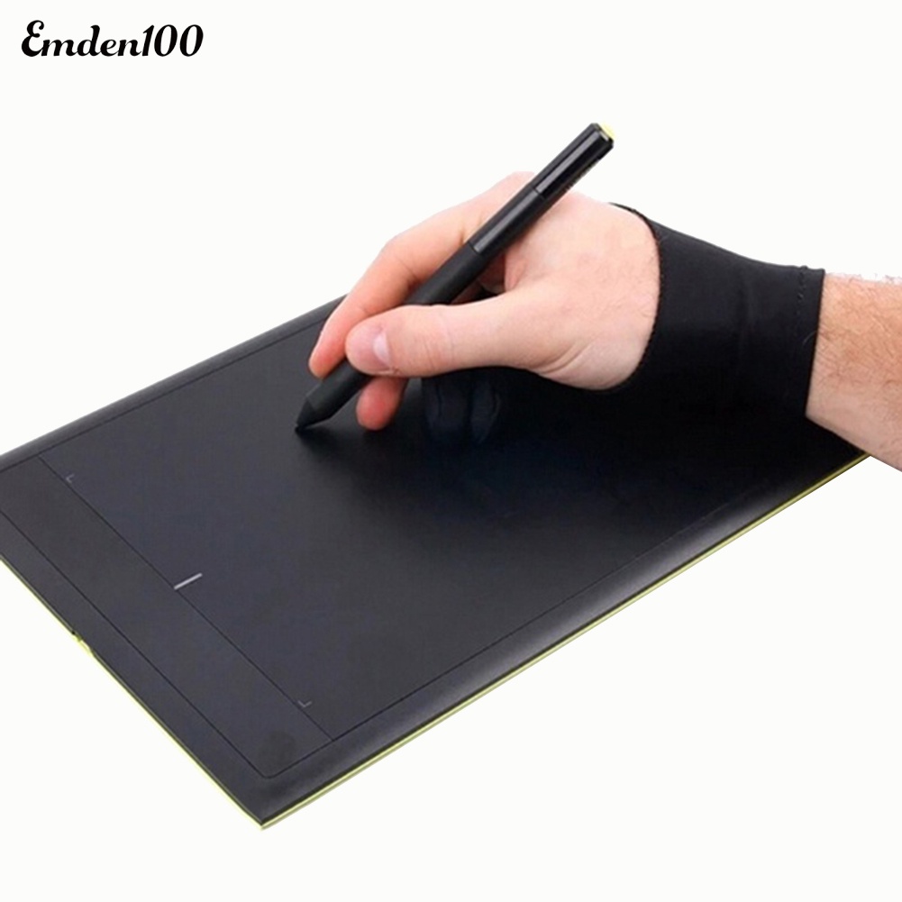 1 Găng Tay Hai Ngón Chống Bám Bẩn Cho Họa Sĩ Vẽ Tranh / Máy Tính Bảng