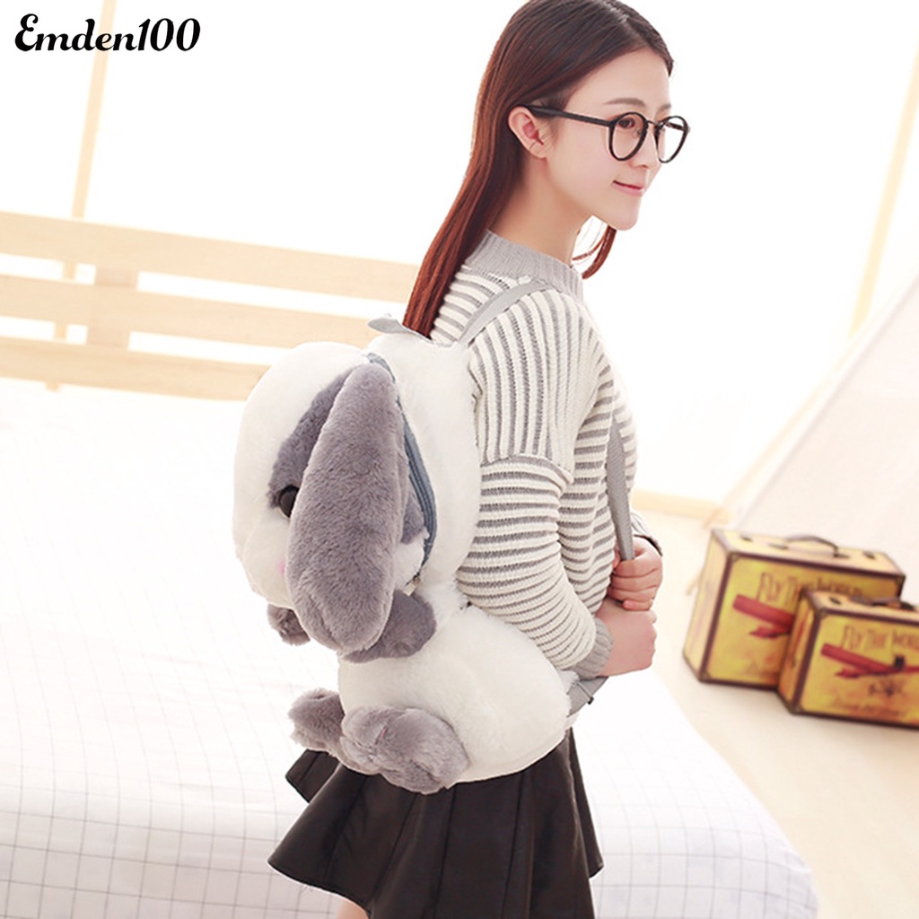 Ba Lô Hình Thỏ Nhồi Bông Dễ Thương 40cm Dành Cho Bé
