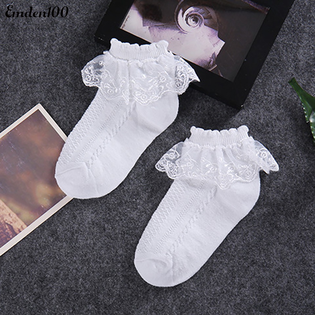 1 Đôi Tất Cotton Chống Trượt Màu Sắc Đơn Giản Cho Bé