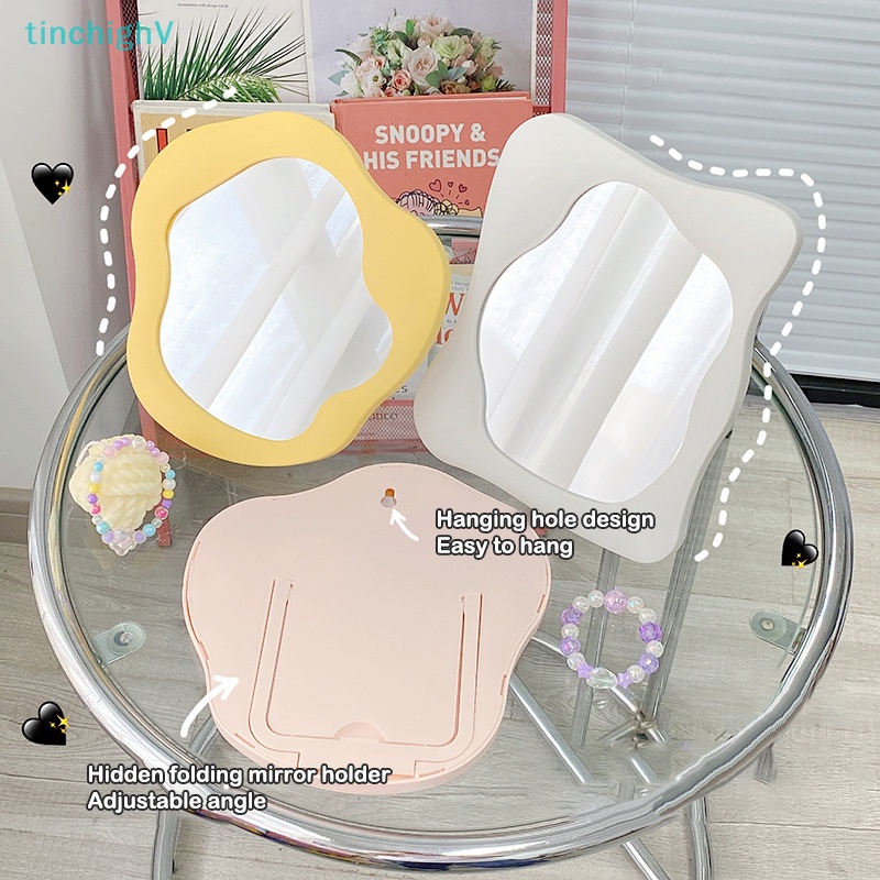 Gương Trang Điểm Để Bàn Không Đều Sáng Tạo Trang Trí Nhà Ở / Ký Túc Xá [Mới]
