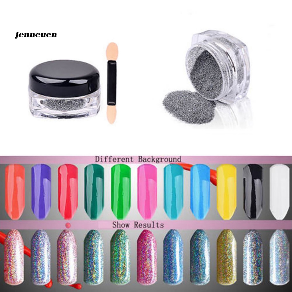 Bột Tráng Gương Laser Dùng Trang Trí Móng Tay Nghệ Thuật
