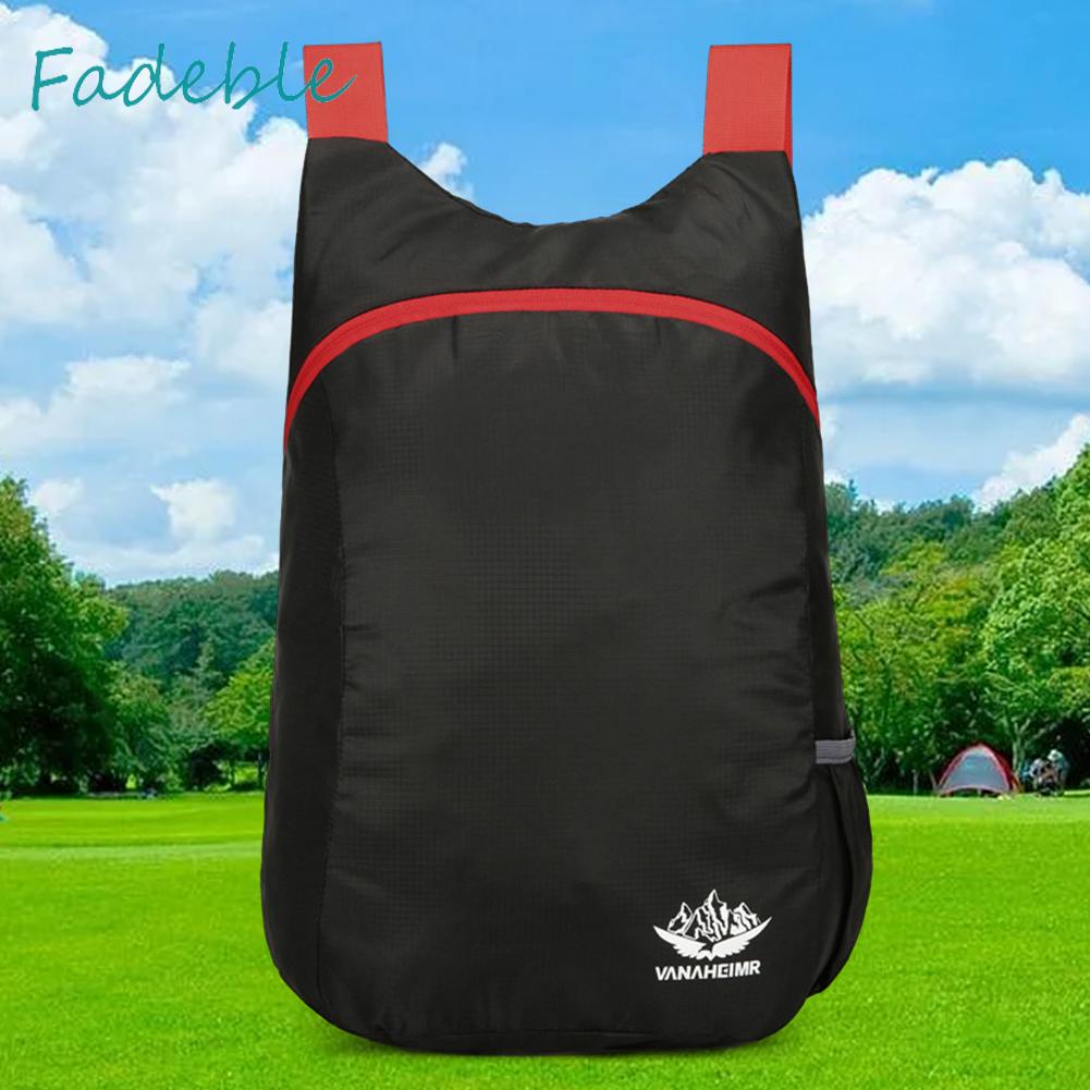 Ba Lô Du Lịch / Cắm Trại / Tập Gym Chất Liệu Vải Nylon Có Thể Gấp Gọn