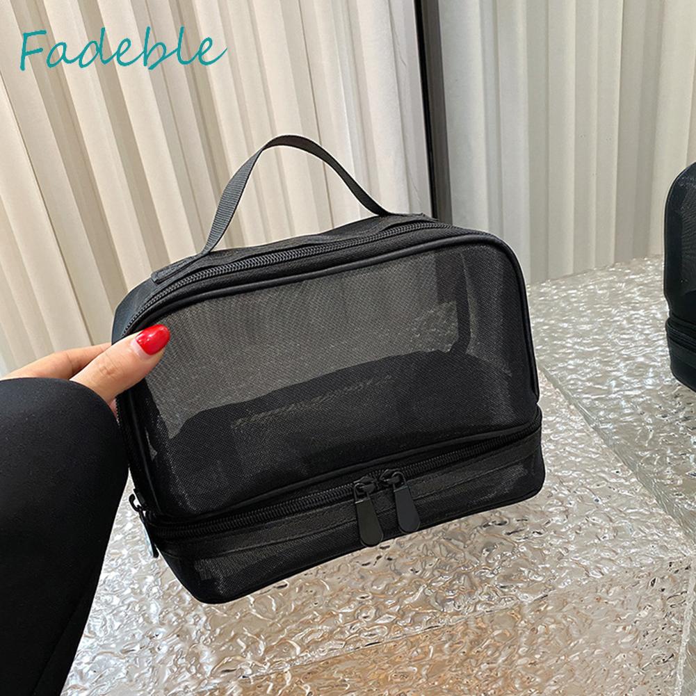 Túi Lưới Nylon Đựng Mỹ Phẩm Tiết Kiệm Không Gian Tiện Dụng Cho Gia Đình / Văn Phòng