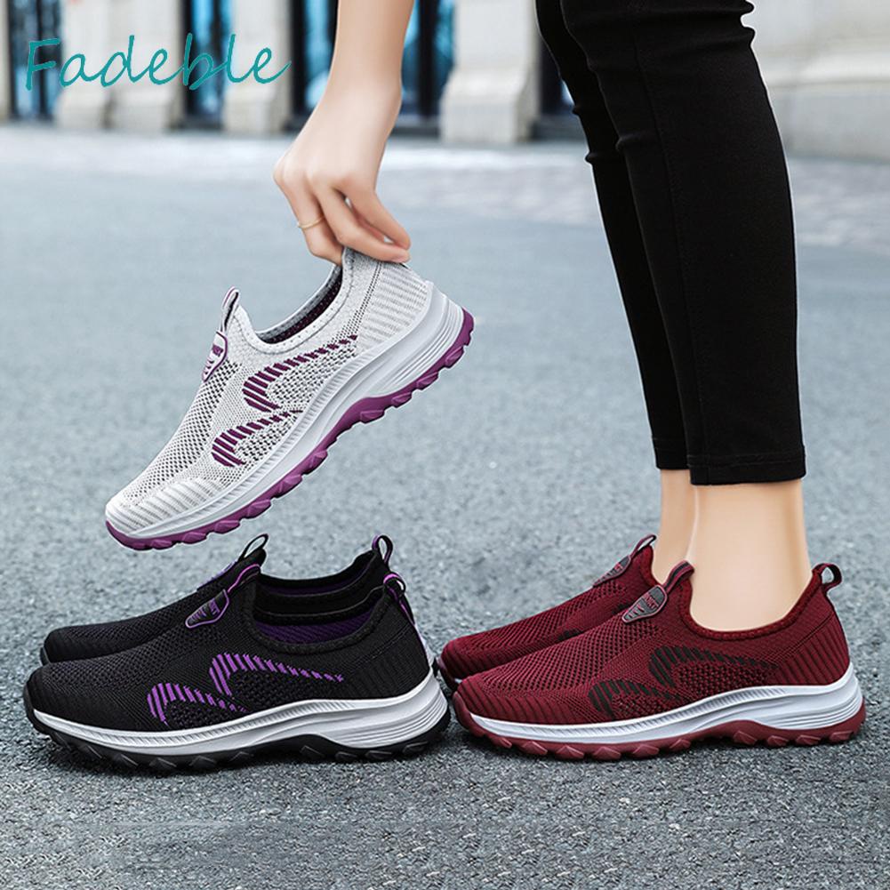 Giày Thể Thao Đế Chống Trượt Thoáng Khí Thời Trang Mùa Hè Dành Cho Nữ