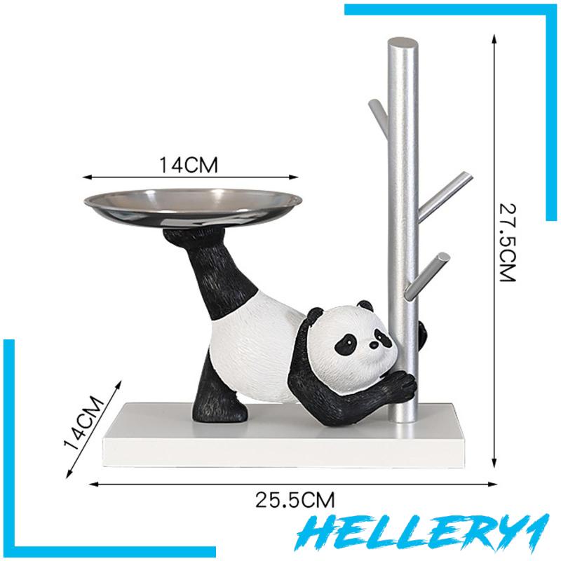 Phụ Kiện Trang Trí Hình Gấu Trúc Bằng Resin Dễ Thương Bắt Mắt