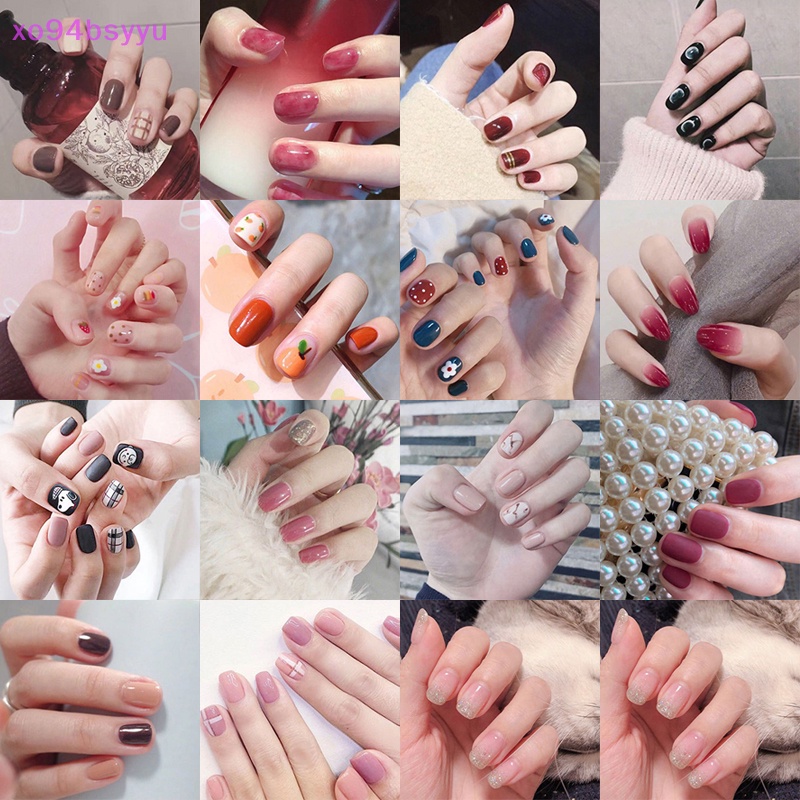 Set 24 Móng Tay Giả Xo94Bsyu Có Thể Tháo Rời Được