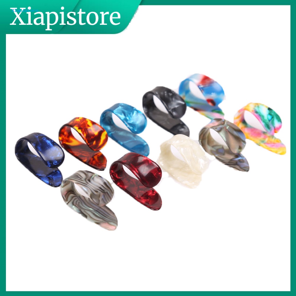 1 Miếng Gảy Đàn Guitar Bằng Nhựa Bảo Vệ Ngón Tay