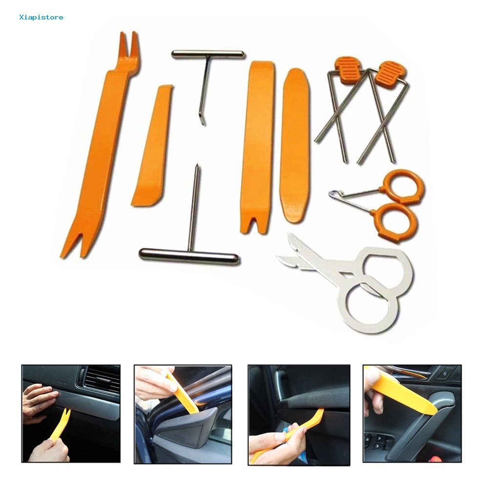 Bộ 12 Dụng Cụ Tháo Gỡ Radio Cho Xe Hơi