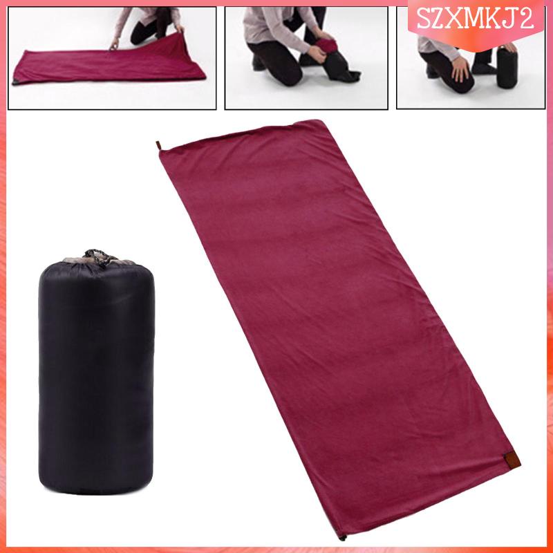 Túi Ngủ Cắm Trại Bằng Lông Cừu Giữ Lạnh Thời Tiết Lạnh