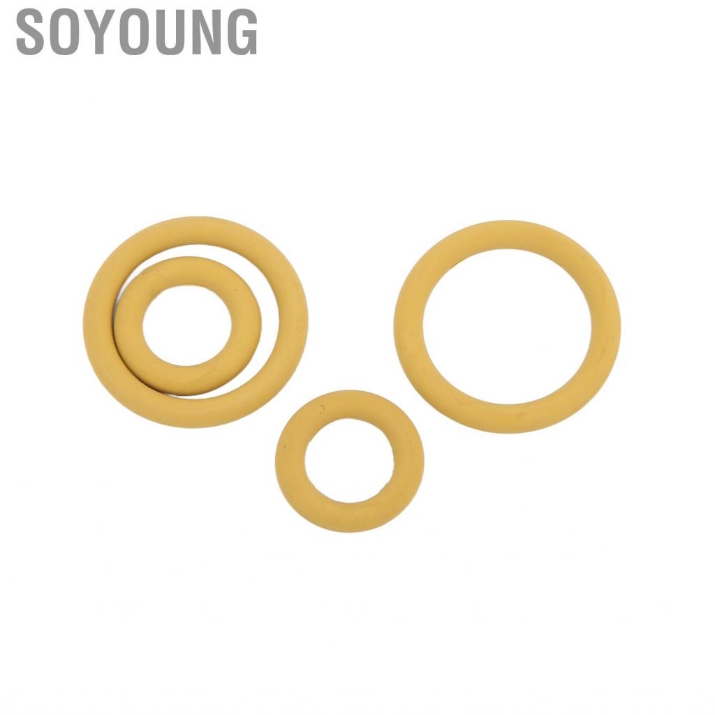 Soyoung Turbo Pedestal O Ring Gaskets  Rubber High Precision 4pcs F4TZ‑6N653‑A for Car