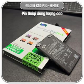 Pin thay thế suiqi bm5e cho redmi k50 pro, 5000mah - hàng nhập khẩu