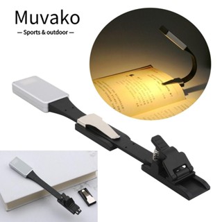 Đèn Đọc Sách Mavako Cổng Sạc USB Có Kẹp Linh Hoạt Tiện Dụng