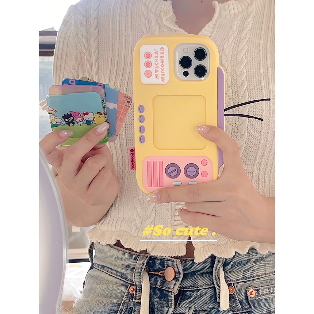 Ốp Điện Thoại In Hình Tv Cho Iphone 14 14pro Max11 Pro Max Xs Max X 12 Pro Max
