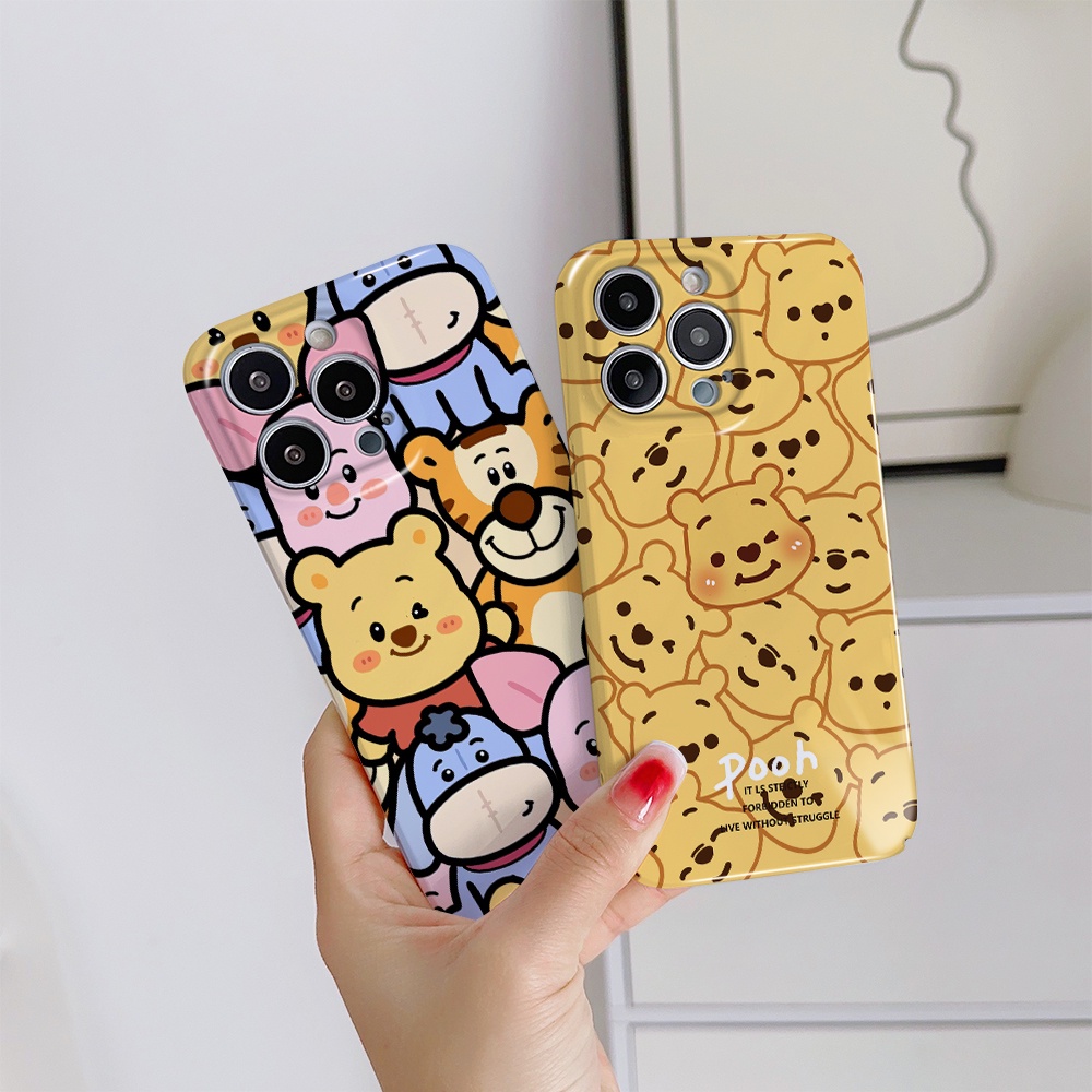 Compatible With Samsung Galaxy Note 10 9 Plus 5G Cho Ốp lưng điện thoại In Hình Pooh Bear