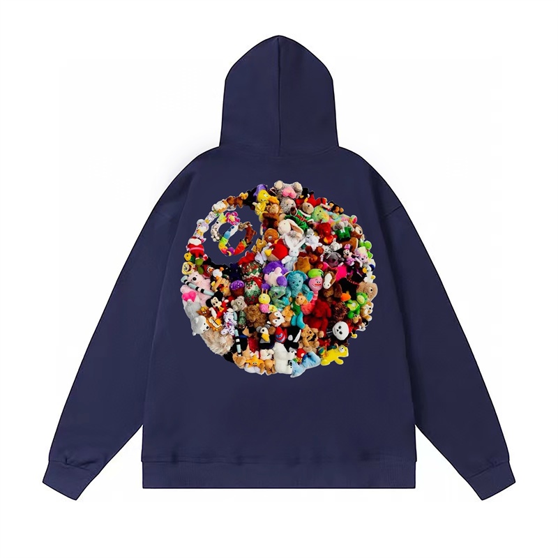 Áo Hoodie Tay Dài In Hình Búp Bê Số 88Sy Thời Trang Cổ Điển Cho Nam Và Nữ Sành Điệu