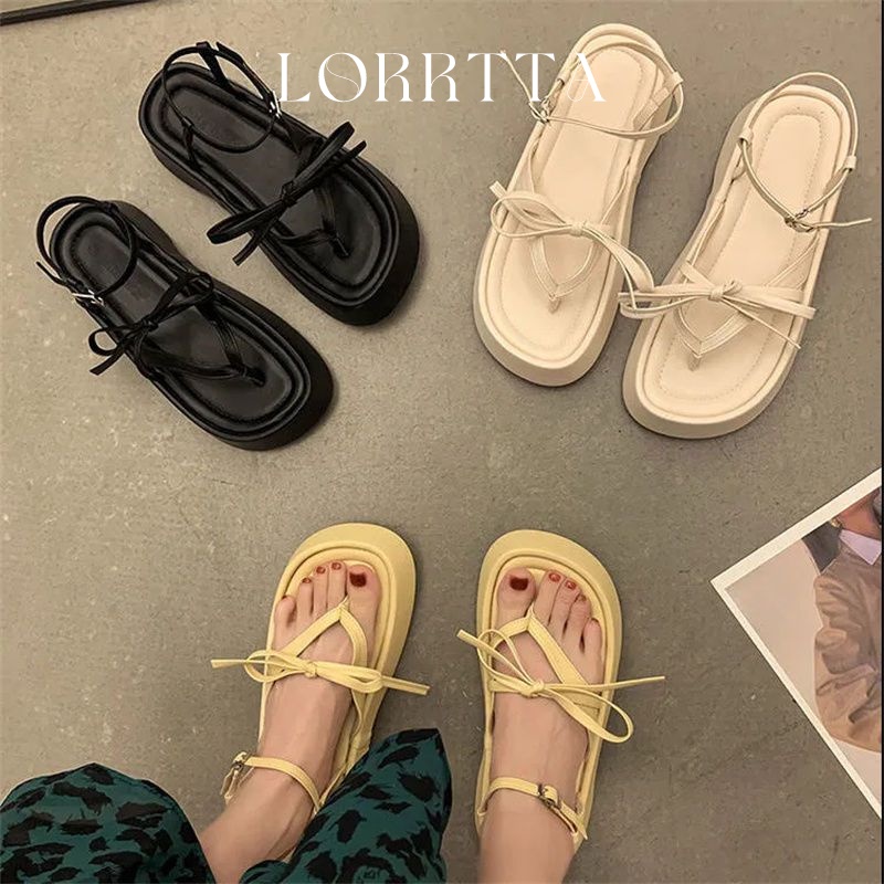 LORRTTA  dép nữ dép sandal nữ dép quai hậu nữ 2023 HOTSALE 072025 Hàn Quốc Phong cách Korean Style Phong cách B28G118 37Z230910