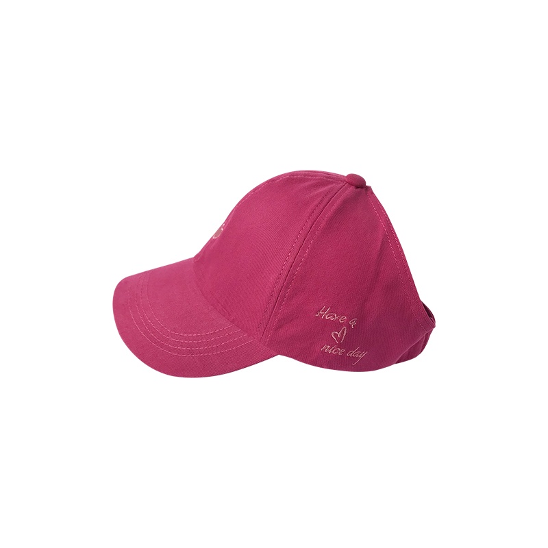 Mũ Lưỡi Trai Thêu Hình Trái Tim Phong Cách Hàn Quốc Thời Trang Cho Nữ