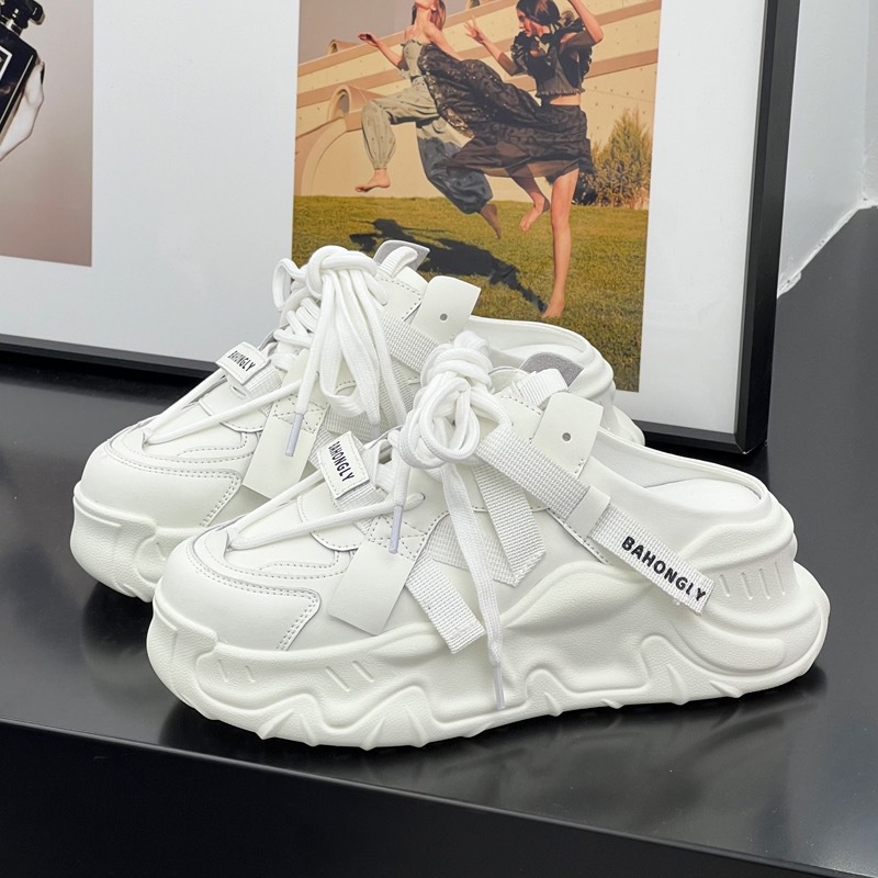 HHH Giày thể thao nữ mix dây thừng Mùa hè Mới 2023 CÓ SẴN chất đẹp ko bong tróc Cho Nữ