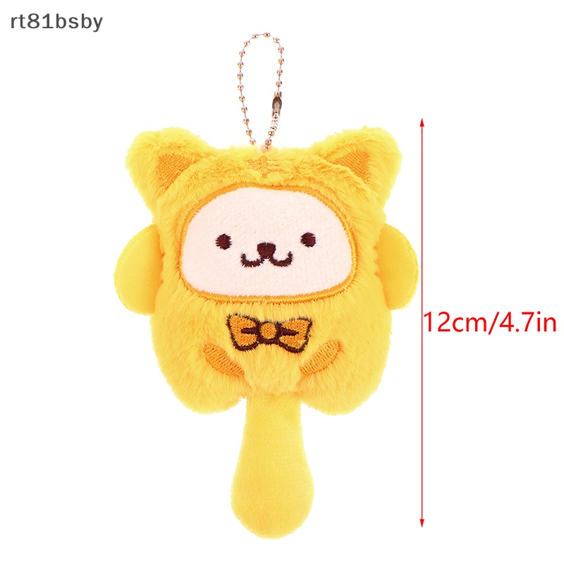 SANRIO Đồ chơi nhồi bông Mềm Mại Hình Nhân Vật Hoạt Hình Melody Kuromi Trang Trí Móc Khóa / Ba Lô / Túi Xách / Móc Khóa