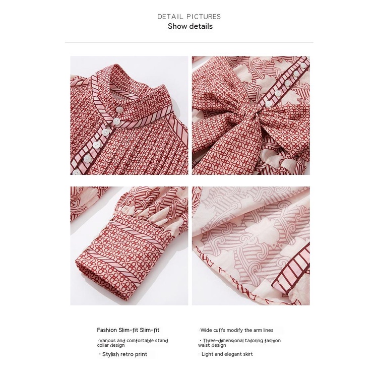 Đầm Maxi Phong Cách Retro 20237