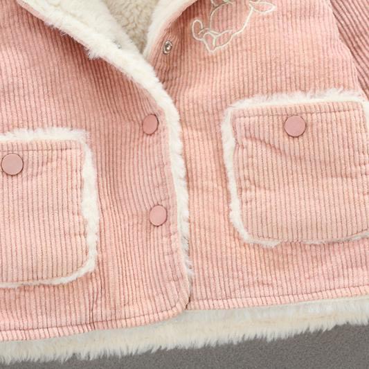 Áo khoác ấm cho bé, áo khoác nhung trần bông dày dặn cho bé trai và gái từ 7kg trở lên- Baby's Home có sẵn.