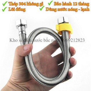 Dây cấp nước nóng lạnh sus 304