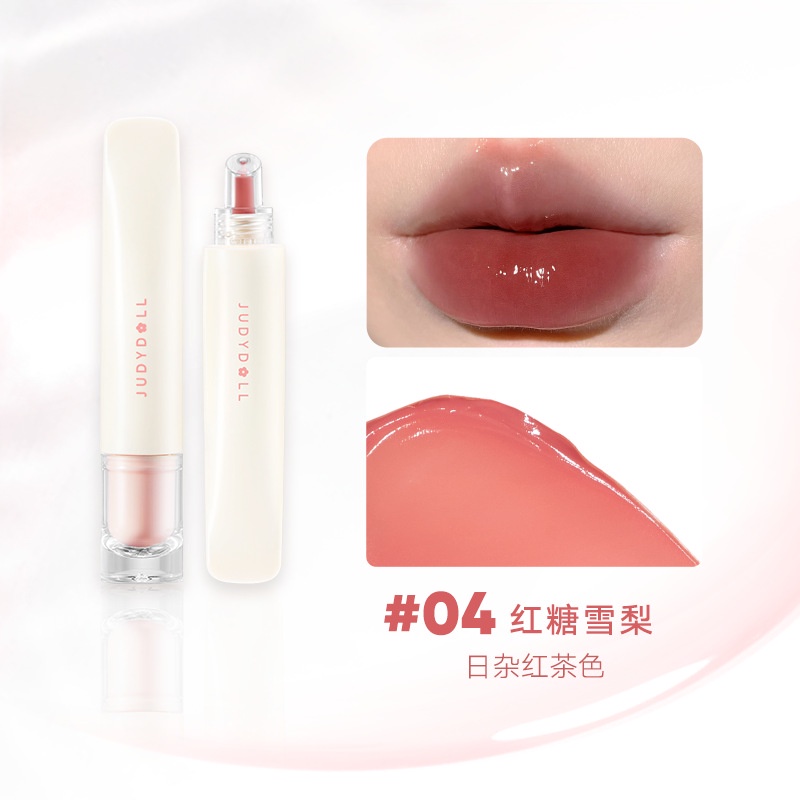 Son Bóng JudydollLip Dạng Thạch Dưỡng Ẩm Cho Môi Hiệu Ứng Gương